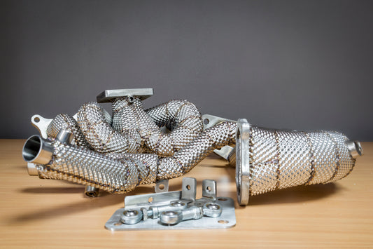 Kit turbo con collettore scarico 4-1 Abarth