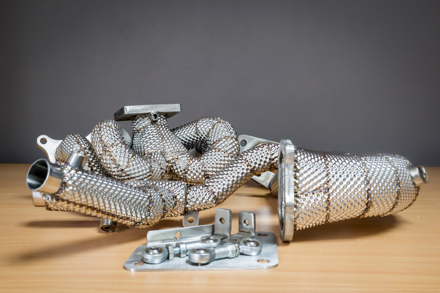 4-1 exhaust manifold kit complete with downpipe