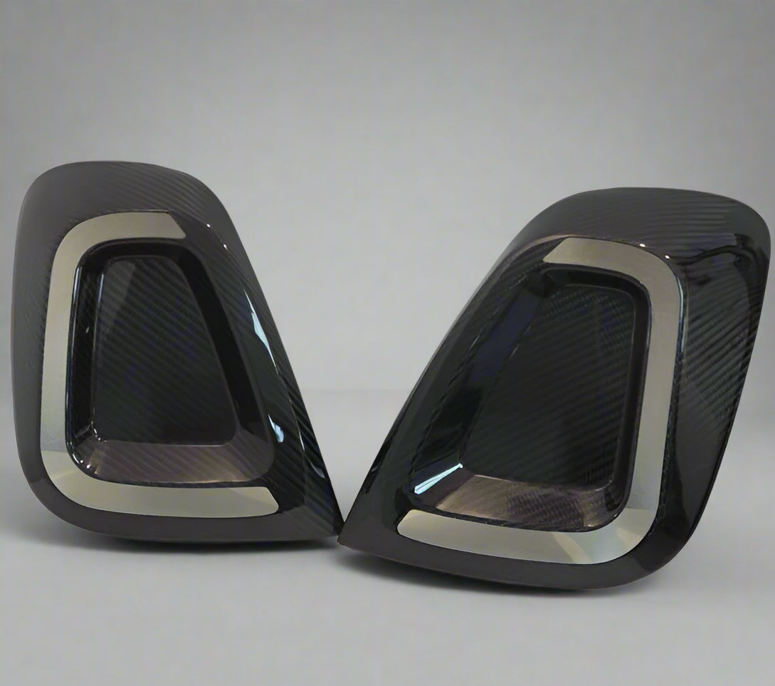 Cover fari posteriori fibra di carbonio FIAT/ABARTH 500