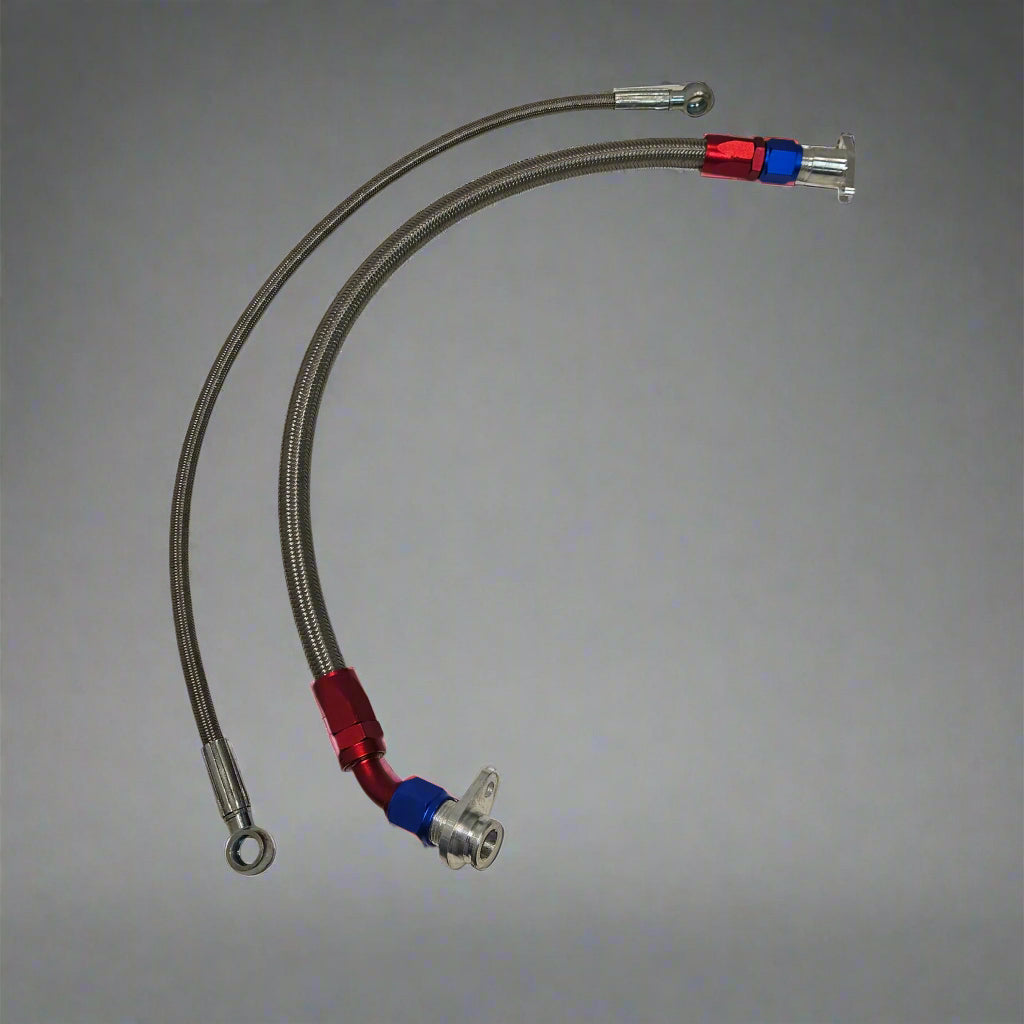 Raccordi tubi carico / scarico olio TURBINA TD04 per ABARTH 1.4 T-Jet