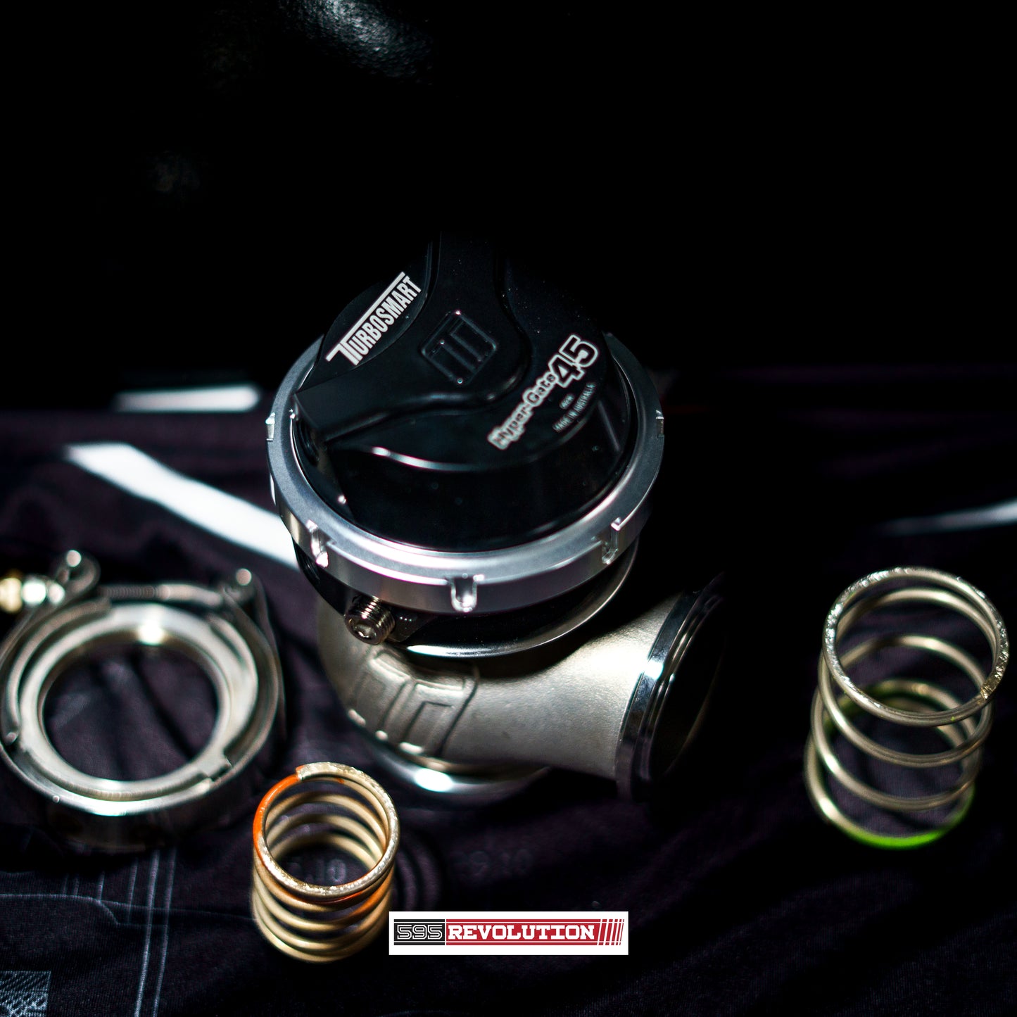GenV HyperGate45 Wastegate esterna da 14 psi (nera)