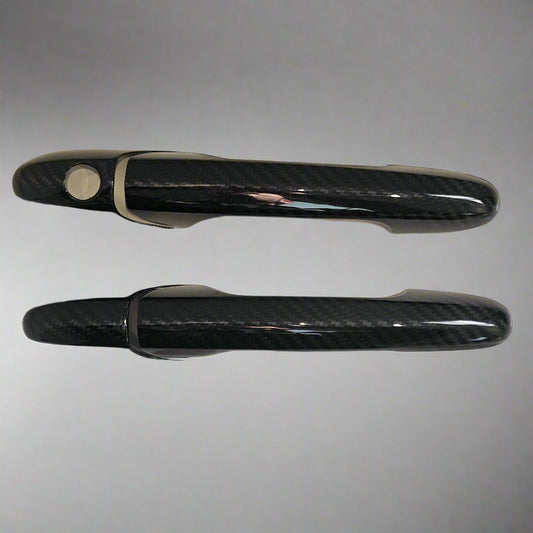 Coppia cover maniglie portiere in carbonio FIAT ABARTH 500/595