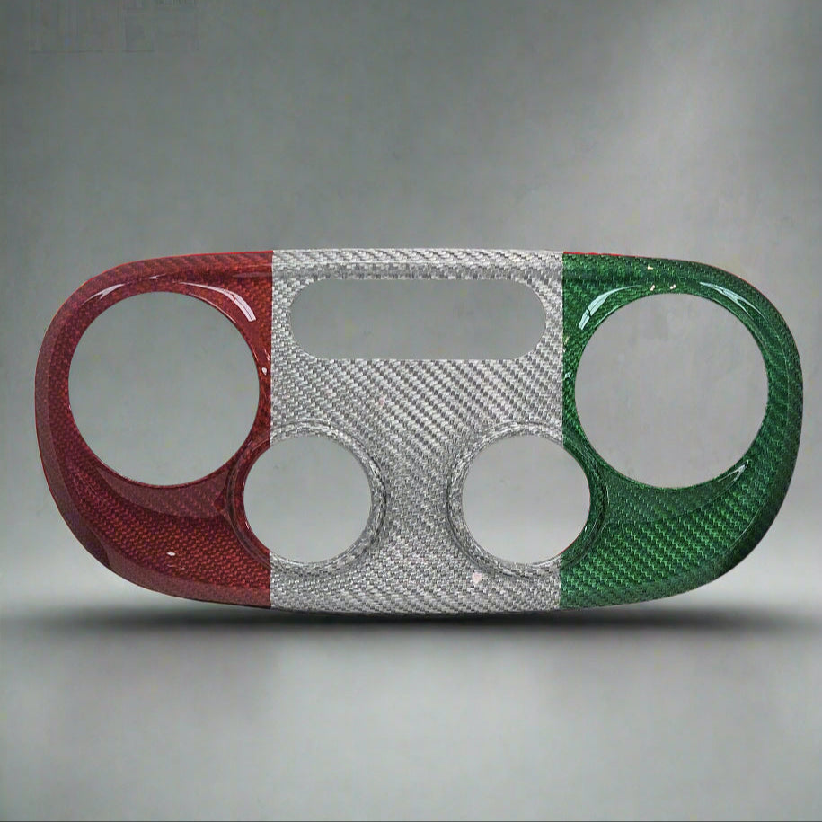 pannello climatizzatore fibra di carbonio FIAT/ABARTH 500