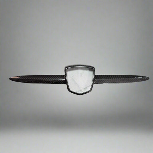 Cover Logo Anteriore in CARBONIO Fiat 500 Abarth 595 - 695