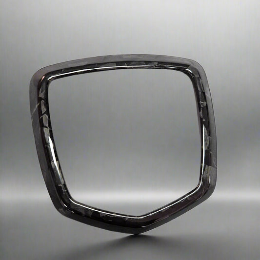 Cover Logo Posteriore in CARBONIO Fiat 500 Abarth 595 - 695