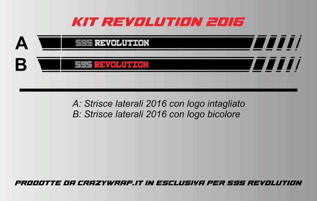 ADESIVI LATERALE 595 REVOLUTION