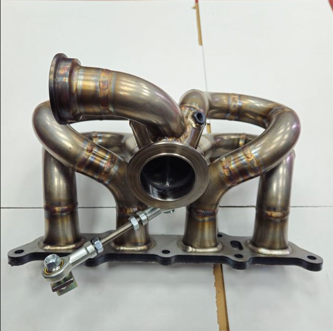 KIT COLLETTORI 500/595 ABARTH WASTGATE ESTERNA - FLANGIA TIAL