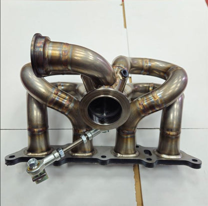 KIT COLLETTORI 500/595 ABARTH WASTGATE ESTERNA - FLANGIA TIAL