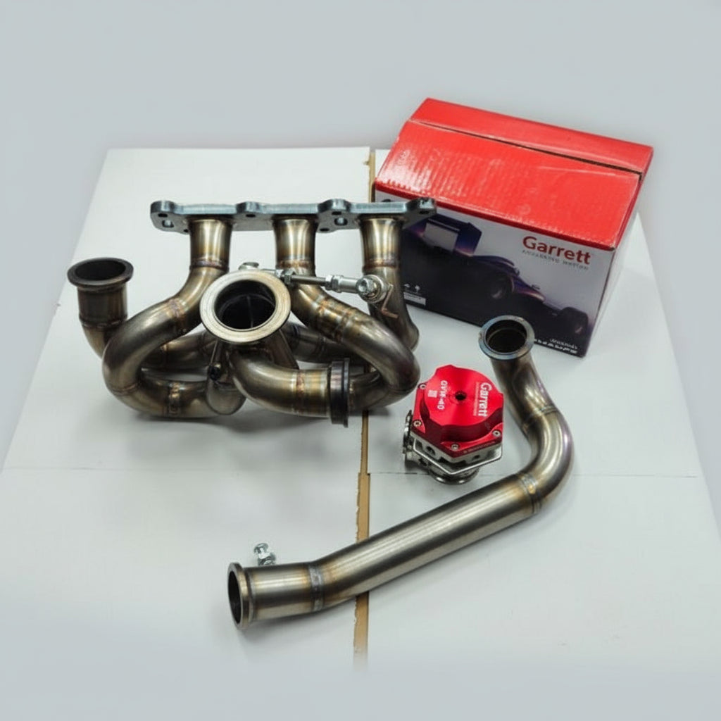 KIT COLLETTORI 500/595 ABARTH WASTGATE ESTERNA - FLANGIA TIAL