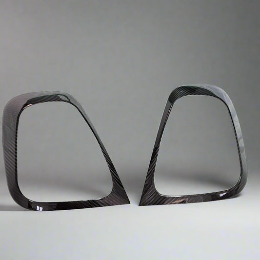 Coppia cover Fanali Posteriori in carbonio Per Abarth 500 - 595 - 695 Restyling